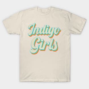 vintage color indigo girls T-Shirt